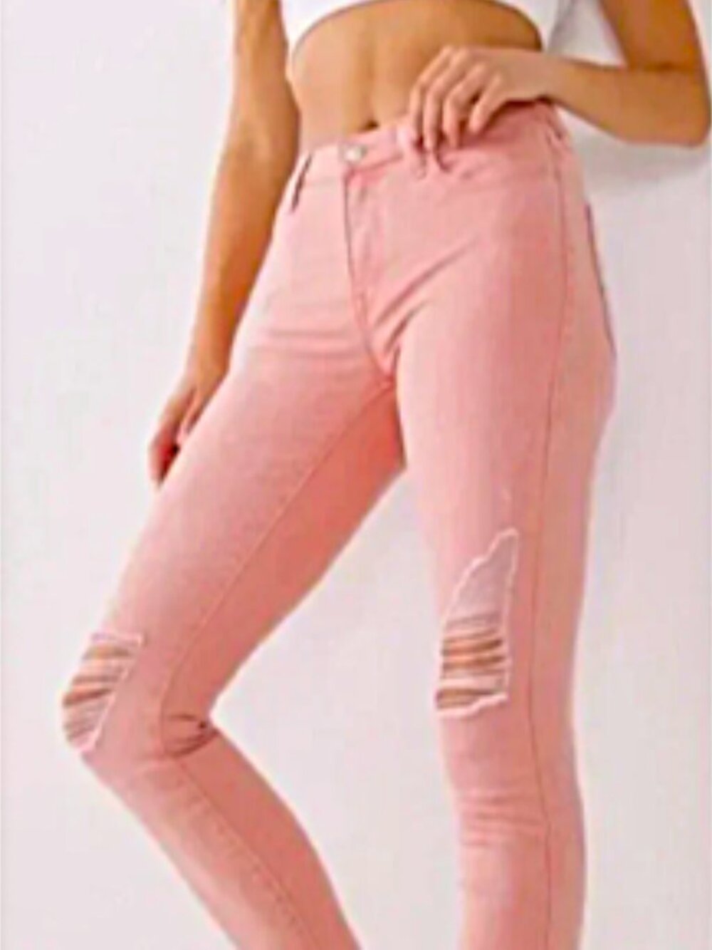 TRUE RELIGION Halle Mid Rise Super Skinny Paloma Ankle Jeans--NWT--26